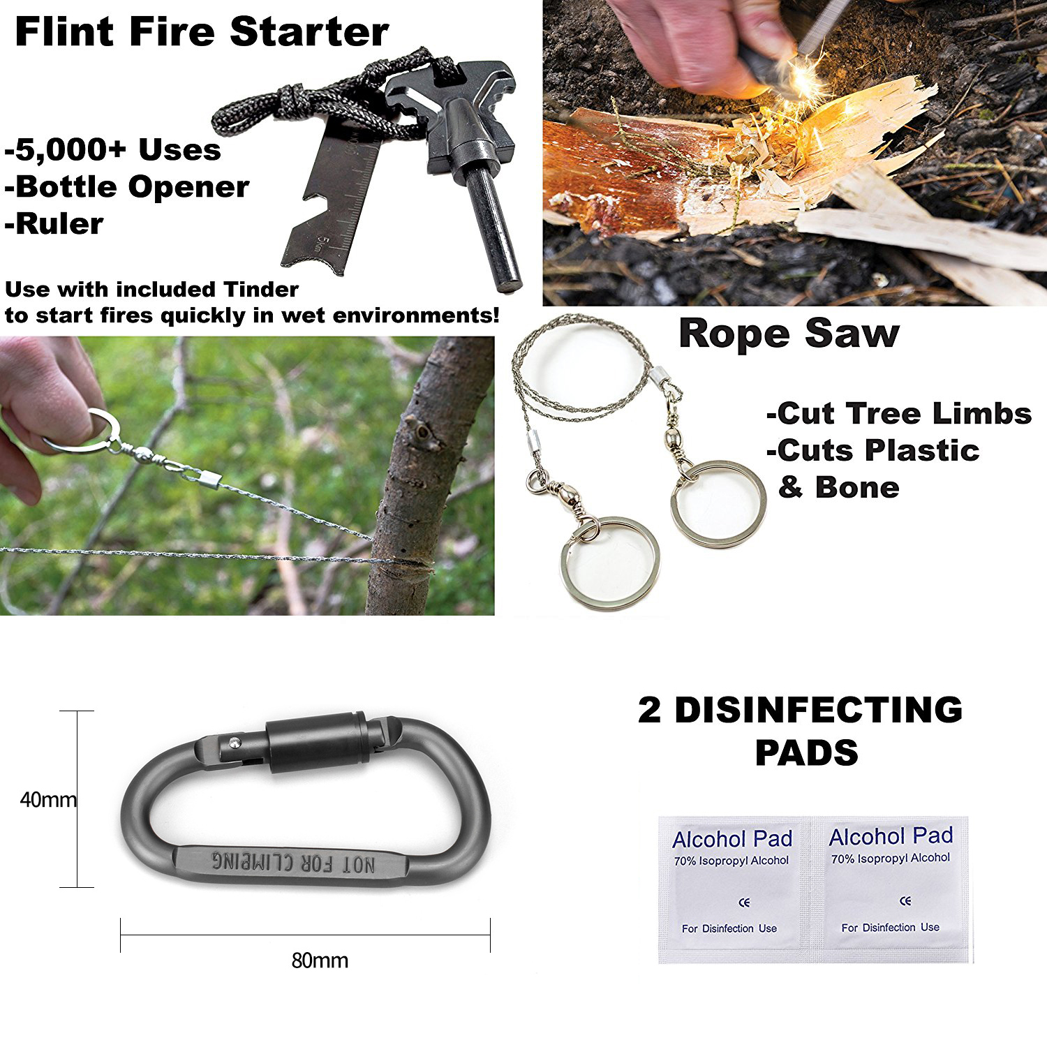 Survival Gear Equipment Fishing Hunting Emergency Camping Survival Kit -  Buy Survival Kit,Camping Gear,Cool Gadget Product on